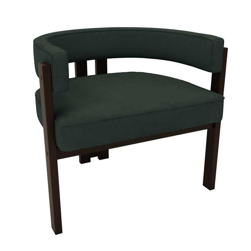 Chaise d'appoint à 3 pieds, sièges spacieux et design élégant pour les espaces de vie (chaise: rembourrée avec 3 pieds. Dossier ouvert. Confortable. Assemblage sans obstacles