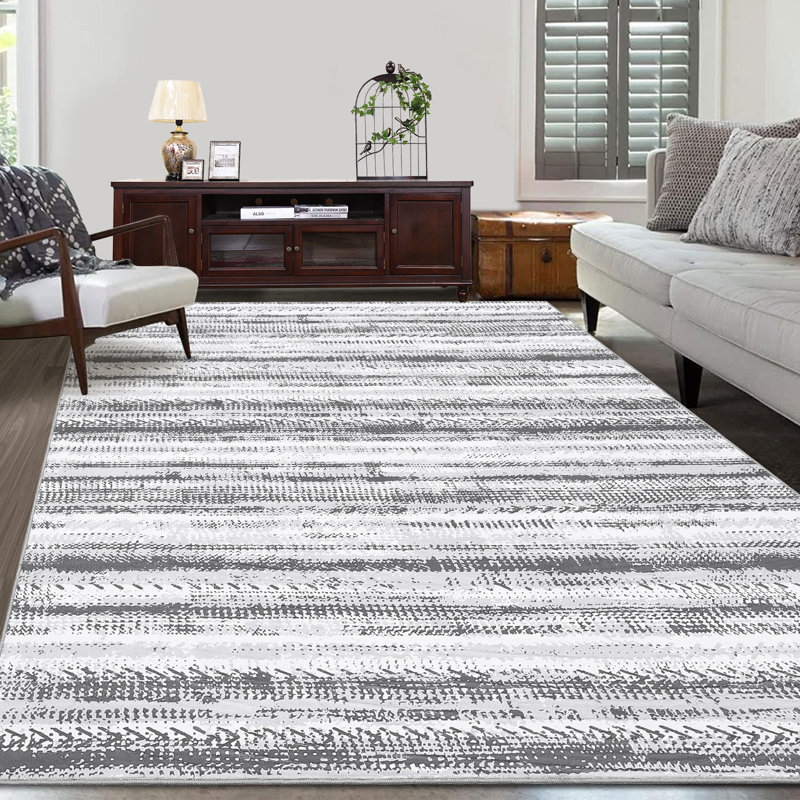 Tapis Yamina avec envers antidérapant, Rectangle 5 pi x 7 pi