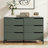 Norcross 6 Drawer 46.5'' W Double Dresser-116466056