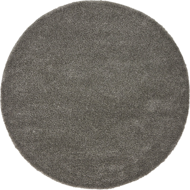 Zuniga Rug, Round 8', Gray