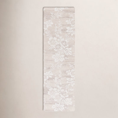 Hand-Tufted Wool Floral Rug