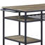 Versatile Rustic Kitchen Island With Stunning Finish And Practical Design
