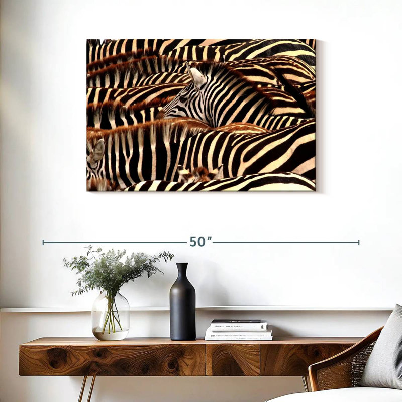 Brampt Serengeti Zebra Stripes, 24" H x 36" W