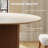 Modern 71" Rectangular Dining Table for 6, Solid Wood Legs, Stone Table-top