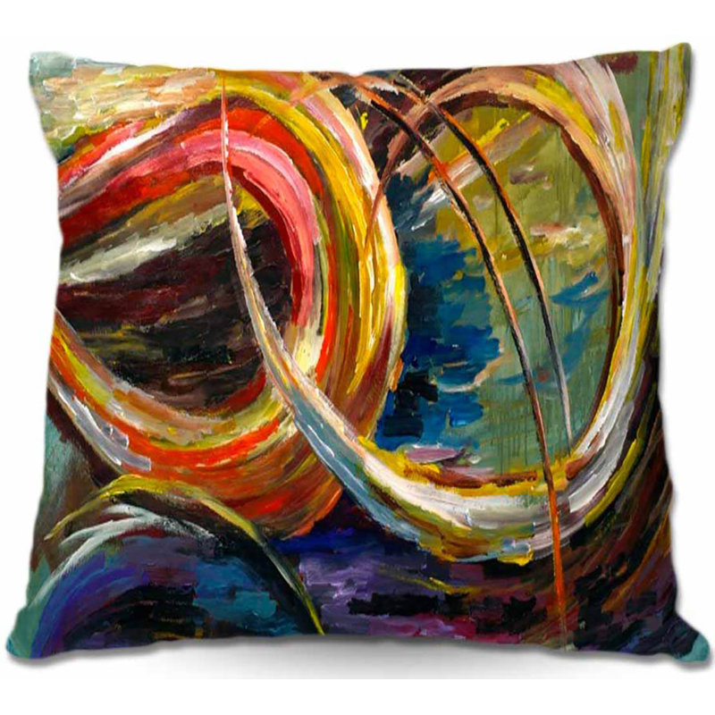 Reversible Throw Pillow, 20" x 20"
