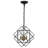 4 - Light Dimmable Geometric Chandelier