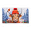 Tapis gaufré Bundled Up Highland Cow