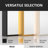1.3" Thick Rectangle Metal Framed Bathroom Vanity Mirror, Decorative Mirror Wall Mirror with Tempered Glass-2079370091-2079370090