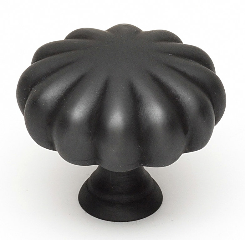 Poignée ronde, Bronze, H 1,0625 po x l 1,5 po x P 0,5 po