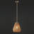 Boan 10" W Rattan Globe Single Pendant-739935942