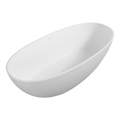 65" Freestanding Solid Surface Bathtub