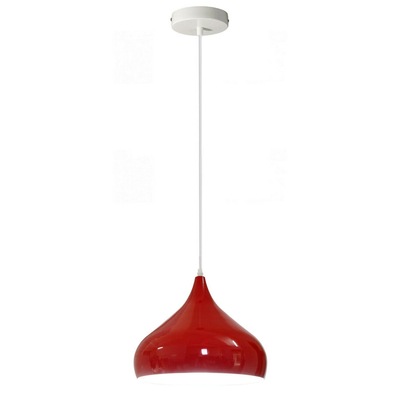 Jerlene 1 - Light Pendant, Red, White