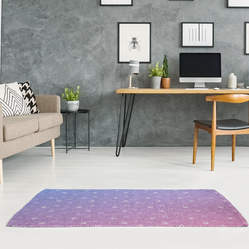 Chenille Indoor Rug, Rectangle 5' x 7'