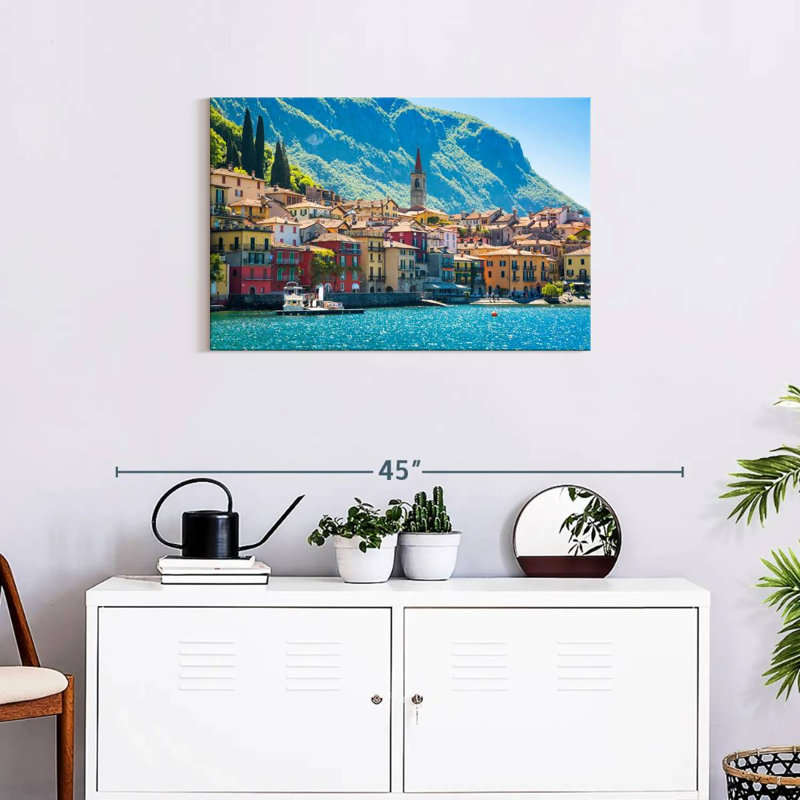 Kavia Varenna Lake, 20" H x 30" W