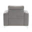 Fauteuil en velours Wenona
