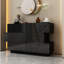 Commode double 6 tiroirs ultrabrillante de forme irrégulière-222803497