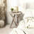 Moty Crossed Legs Round End Table, with Tripod Base for Modern Farmhouse, Boho-1556487708
