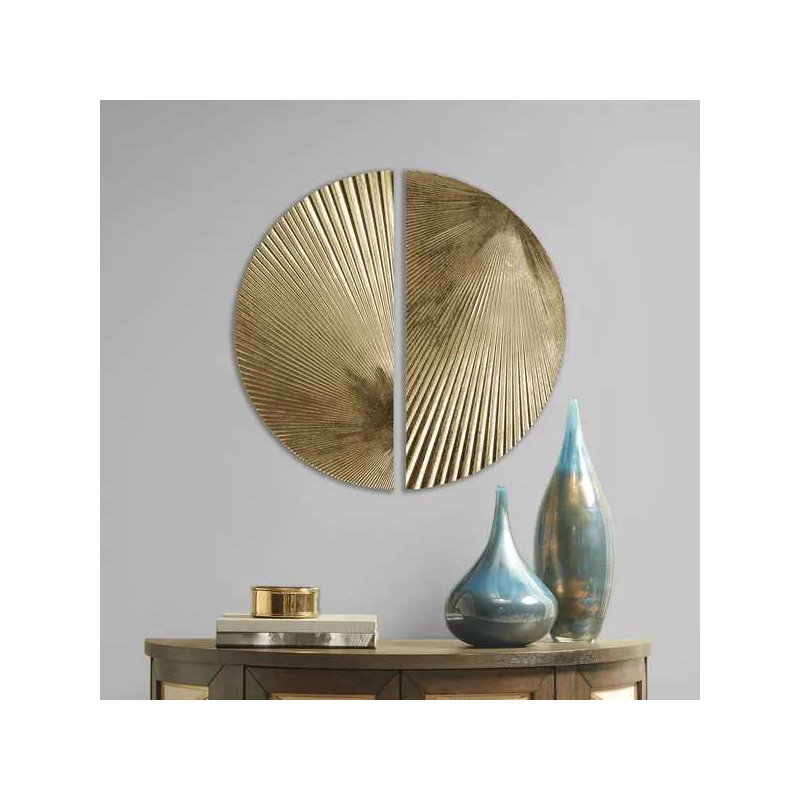Ensemble de décoration murale demi-lune 2 pièces