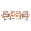 Chaises de patio pliables avec fabrication durable