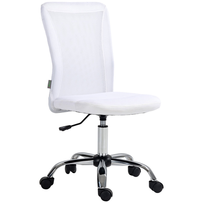 Hayre Polyester Office Chair, White