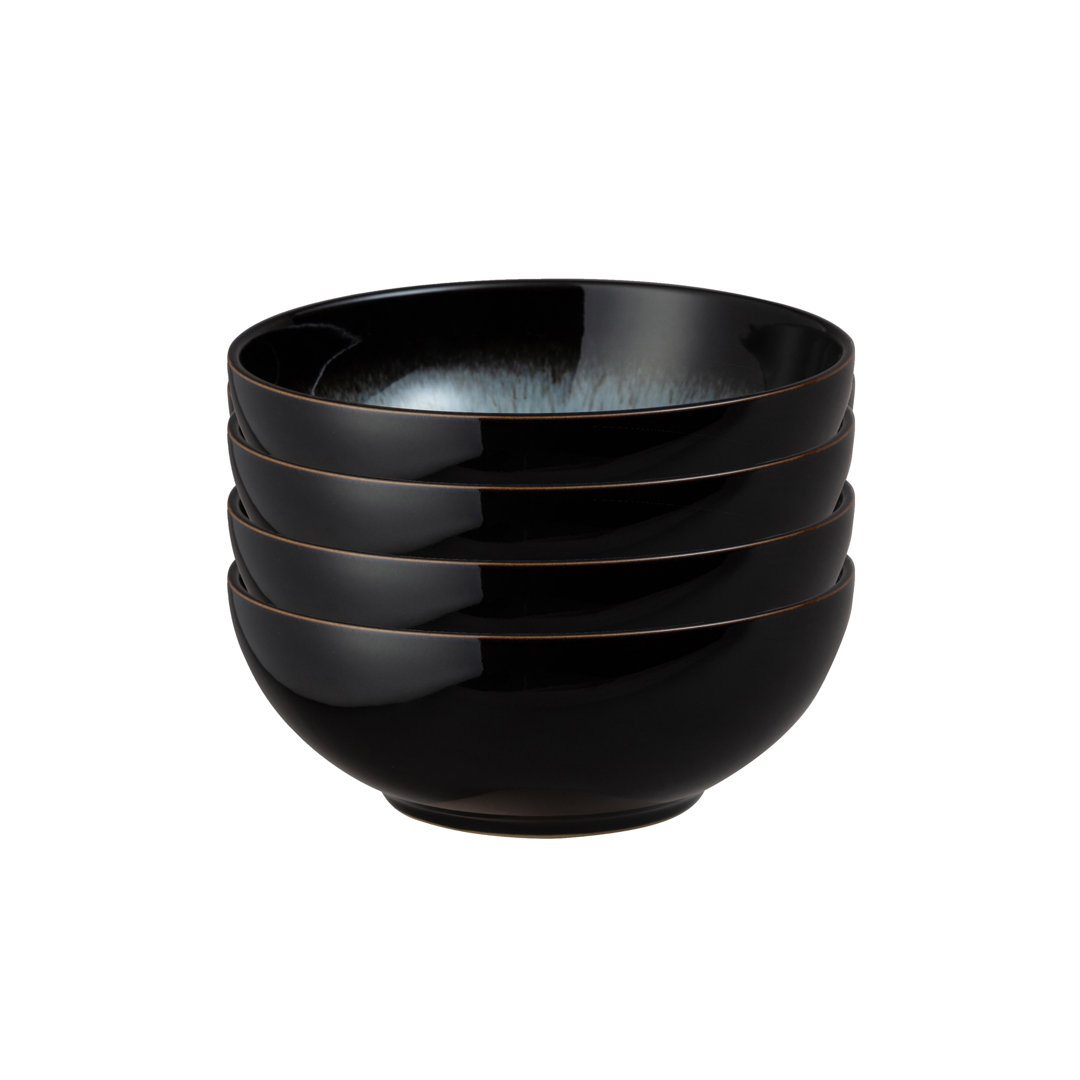 Halo Set of 4 Coupe Cereal Bowls (Set of 4) Denby