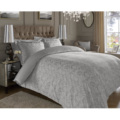 Dillsboro 600 TC Jacquard Duvet Cover Set