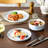 24 Piece Porcelain China Dinnerware Set - Service for 8-1782980659
