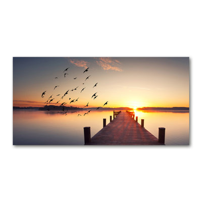 Sunset - Wrapped Canvas Print