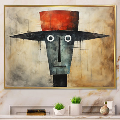 «Coral Beige Mexico Art El Hombre III», reproduction d'art sur toile