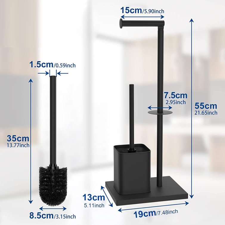 Acehoom AC-FS Free Standing Toilet Paper Holder