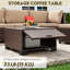 Ensemble de mobilier de patio 7 pièces-236281352-236281354