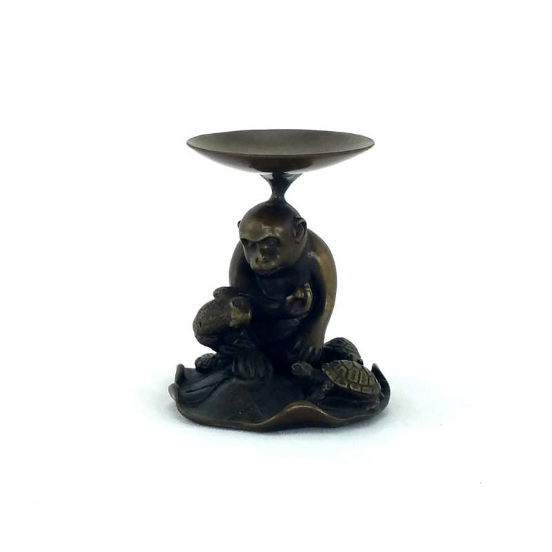 3'' H Brass Tabletop Tealight Holder