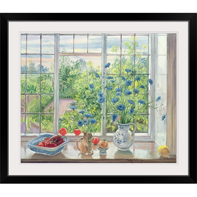 Yonkers " Cornflowers And Kitchen Garden " by Timothy Easton