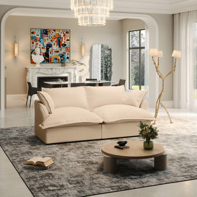 Modular Sectional Sofa Couch, Loveseat Sofa Modern Couchfor Living Room