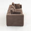 Canapé modulaire surdimensionné à assise profonde surdimensionné 3 pièces - Canapé modulaire tout en mousse en tissu doux, compatible avec les appartements-928099022