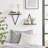 Clydean Floating Reversible Triangle Wall Shelves-1599410529