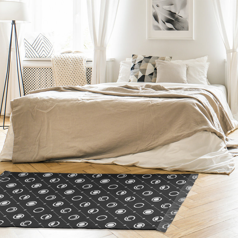 Tapis de phase noire classic moon phases, Non