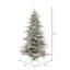 Sierra Flocked Fir Artificial Christmas Tree-633958316-623767936