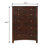 Alveta 31.6'' W 5 - Drawer Dresser-1261602894