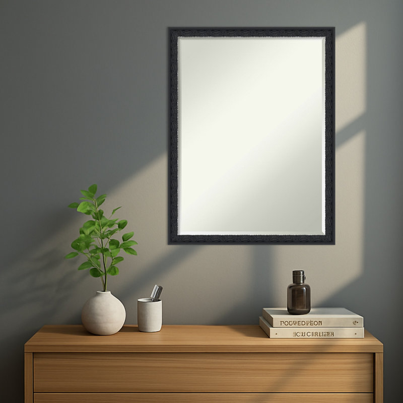 Miroir mural Bethany, Noir