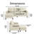 Serta Harmon Upholstered Reversible Sectional Sofa and Chaise-477725169-455034114