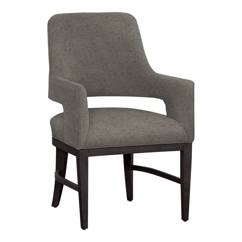 Chaise avec accoudoirs Josie, Gris anthracite, Piscine 9107