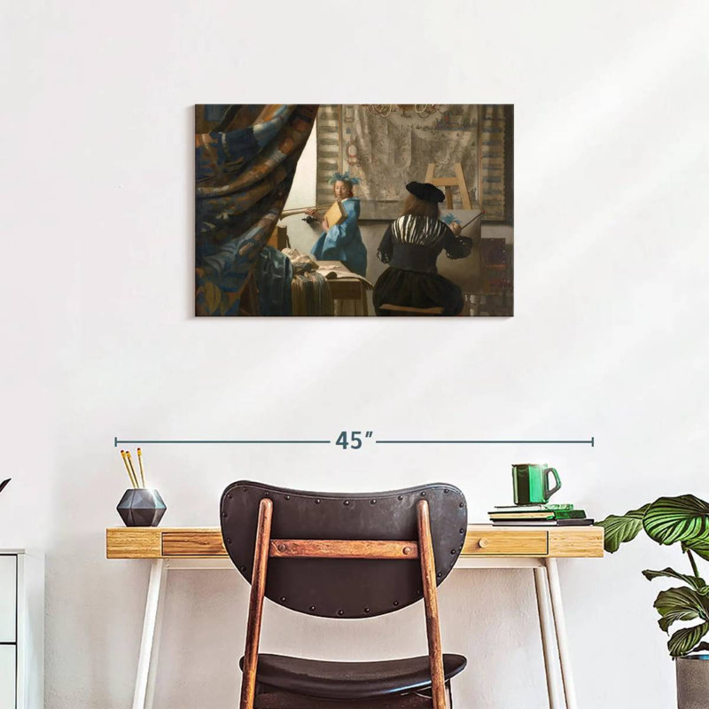 Senne, l'art de peindre, H 20 po x l 30 po