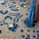 Ciann Floral Blue/Gray Indoor/Outdoor Area Rug