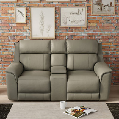 Causeuse inclinable double Oslo avec console Oslo