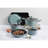 Gibson 12 Piece Aluminum Non Stick Cookware Set