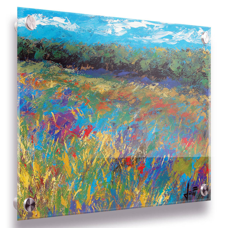 « one fine day », reproduction de peinture à l’acrylique, H 20 po x l 20 po x P 1,5 po, Acrylique