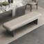 Banc rembourré en similicuir-136427427