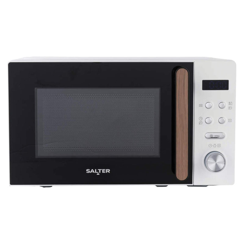 Salter 33.5cm 0.02m³ L 800W - Watt Recirculating Countertop Microwave, White