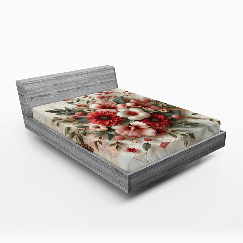 Ensemble de draps-housse en microfibre pour chambre d'amis, Drap-housse grand